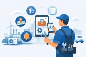 Mobile App für Wartungstechniker im Alltag