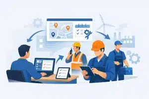 Wartungsdienstleister koordinieren mit Software